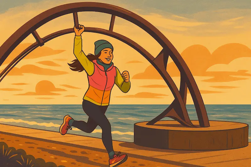 running